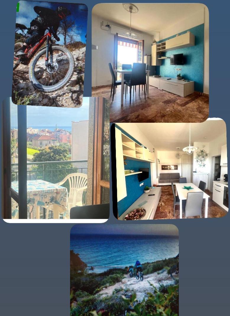 Apartment Aurora & Nicole Ideal Per Biker Con Terazza Vista Mare Parcheggio E Wi-Fi Gratuiti Пьетра-Лигуре Экстерьер фото